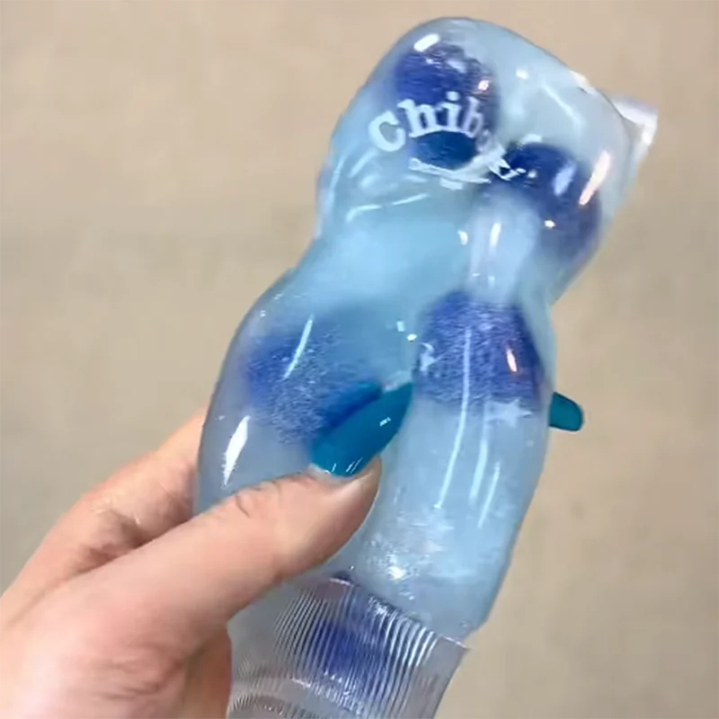 Toothpaste Tube Squishy Toy Non-Bounce Jam Filled Vaseline Feel ASMR Fidget Stress Ball Anti Anxiety Sensory Toy for Kids Adults