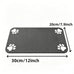 Pet Feeding Mat-Absorbent Pet Placemat for Food and Water Bowl, with Waterproof Rubber Backing, Quick Dry Water Mat for Dog Cat