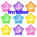 5/10Pcs Glitter Transparent Slow Rising Star Fidget Ball Multi-shape Portable Sensory Toy for Stress Relief Calming Party Favors