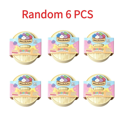 Blind Box Colorful Simulated Dumpling Squishy Relaxing Relieve Anxiety Antistress Enhance Happiness Rebound Squeeze Reliever Toy