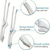 Stainless Steel Food Tongs Korean Barbecue Bbq Steak Clip Multi-purpose Food Clips Kitchen Gadgets Barbecue Accessories