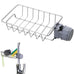 Kitchen Sink Drain Rack Sponge Storage Flexible Faucet Holder Soap Drainer Towel Rack Shelf Organizer Kitchen Accessories