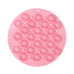 Exfoliating Shower Foot & Back Scrubber, Massage Pad,Wall Mounted Back Scrubber, Silicone Bath Massage Foot Mat with Suction Cup