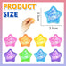 5/10Pcs Glitter Transparent Slow Rising Star Fidget Ball Multi-shape Portable Sensory Toy for Stress Relief Calming Party Favors
