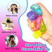 5/10Pcs Glitter Transparent Slow Rising Star Fidget Ball Multi-shape Portable Sensory Toy for Stress Relief Calming Party Favors