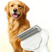 Pet Hair Removal Comb Grooming Brush for Dogs Cats Detangling Brush for Long Thick Hair Professional Grooming Tool